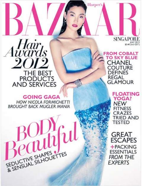 harper's bazaar magazine front cover