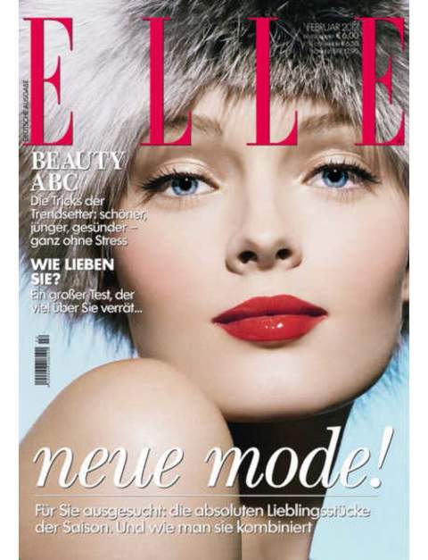 elle magazine front cover