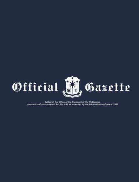 the philippines official gazette article thumbnail