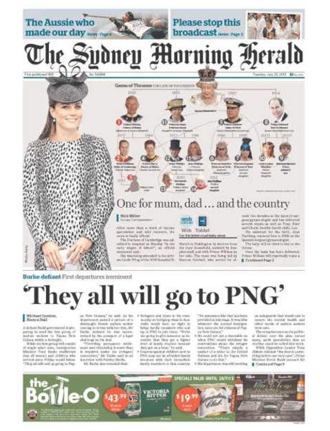 sydney morning herald newspaper thumbnail