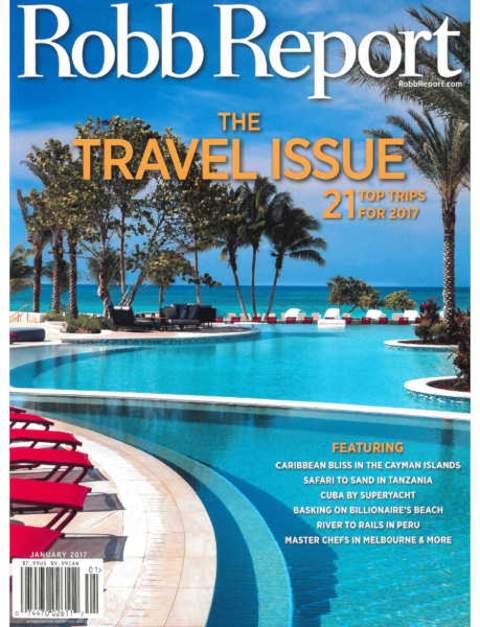 the robb report magazine front cover