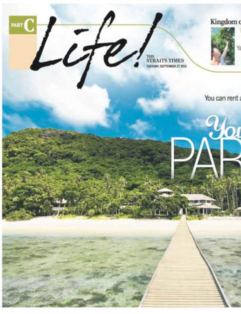 the straits times life magazine front cover